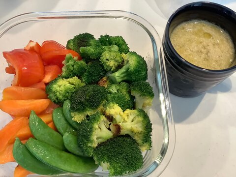 牛乳でバーニャカウダ